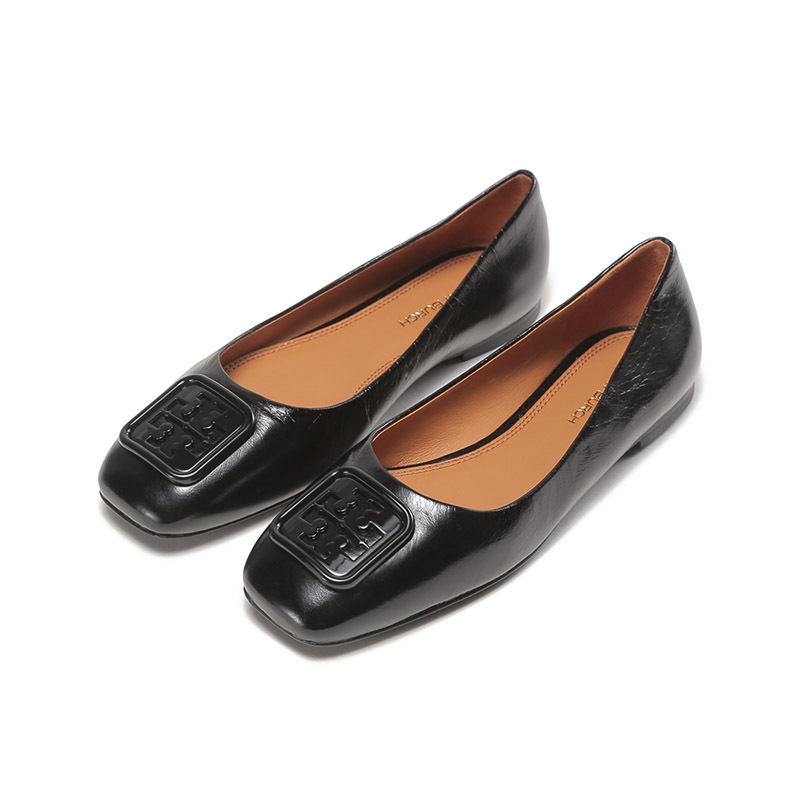 汤丽柏琦toryburchtb女鞋牛皮单鞋平底鞋浅口鞋86721