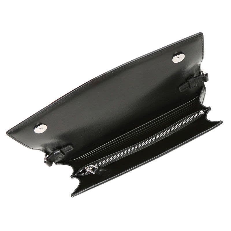 普拉达PRADA Portafoglio con 三角LOGO标尼龙1MA022银扣 女士斜挎单肩包图片