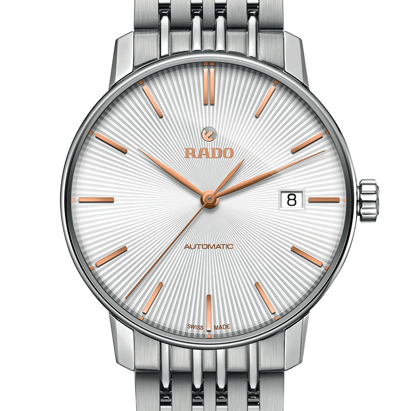 雷达(RADO)瑞士手表 晶璨系列自动机械男表38mm