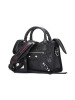 BALENCIAGA/巴黎世家 女包铆钉迷你city羊皮机车包 300295