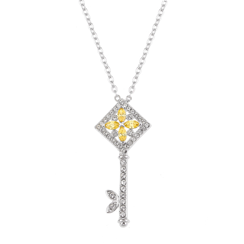 SWAROVSKI/施华洛世奇EngagedSmall钥匙项链 人造水晶 送恋人5197499