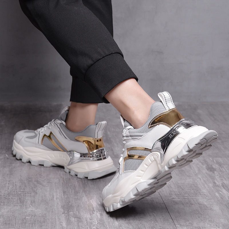 老爹鞋男2021秋季新款ins网红超火增高厚底韩版潮流百搭运动潮鞋