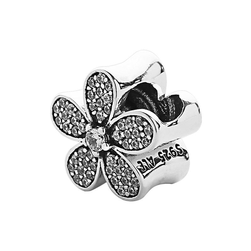 PANDORA潘多拉 炫目雏菊 925银 串饰-791480CZ