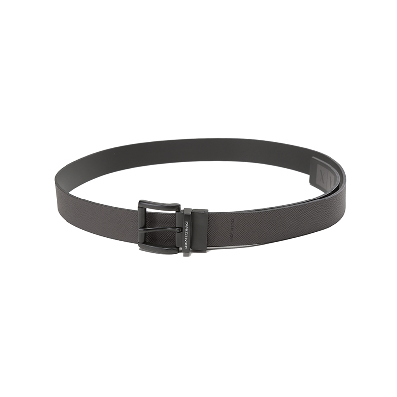 阿玛尼 ARMANI EXCHANGE 男士可裁剪双面旋转皮带腰带951286 2R847