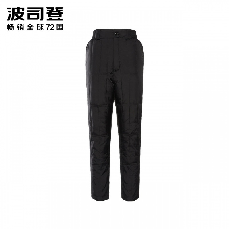 波司登2018新款女秋冬季加厚保暖羽绒长裤居家内胆裤