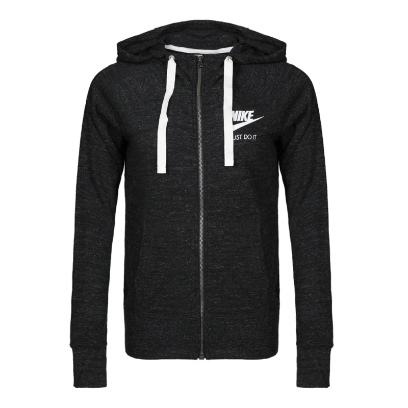 NIKE耐克2018年新款女子AS W NSW GYM VNTG HOODIE FZ夹克883730-010