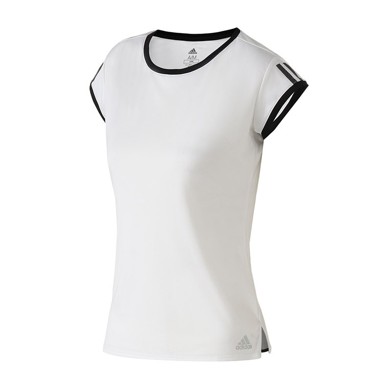 【自营】adidas女服短袖T恤网球休闲运动服DU0956