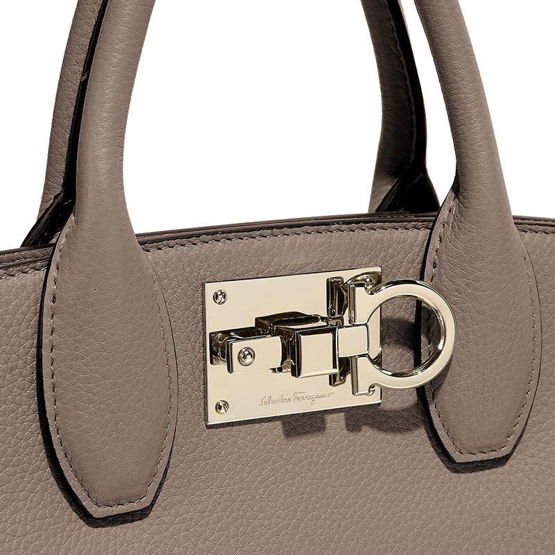 预订FERRAGAMO STUDIO 手提 单肩斜挎包21H159 金扣图片