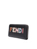 FENDI/芬迪 女钱包拼色铆钉字母长款拉链钱夹 8M0299 18x10x2.5CM