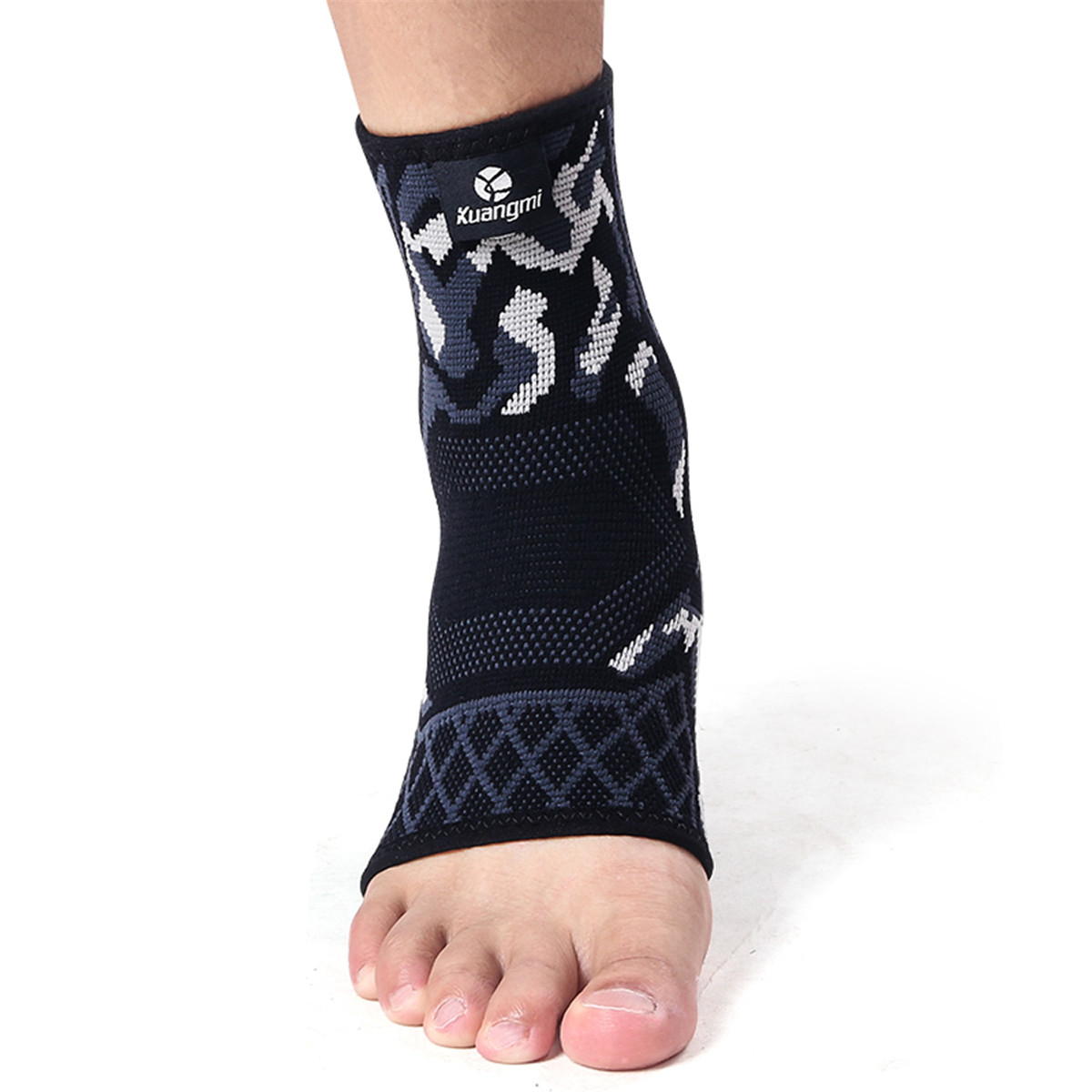 狂迷运动护踝男女篮球装备运动护具脚踝关节扭伤防护护具(单只装)