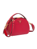 【预定】PRADA/普拉达 Odette Saffiano 皮革手袋 1BH123 OOG 21*6*14CM