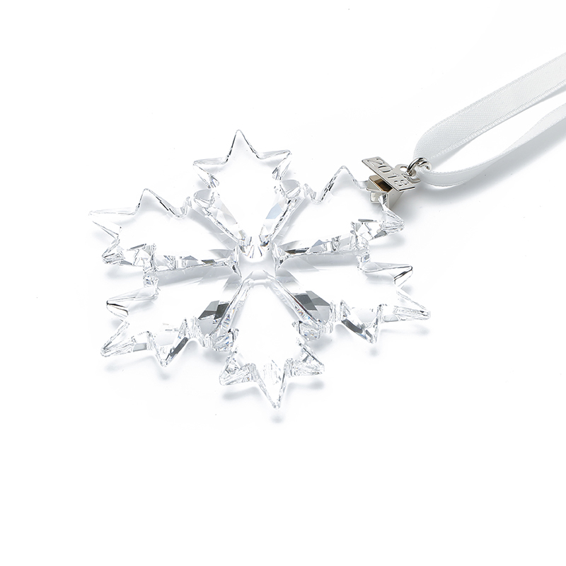 swarovski施华洛世奇18年圣诞大雪花挂件车挂其他馈赠5301575