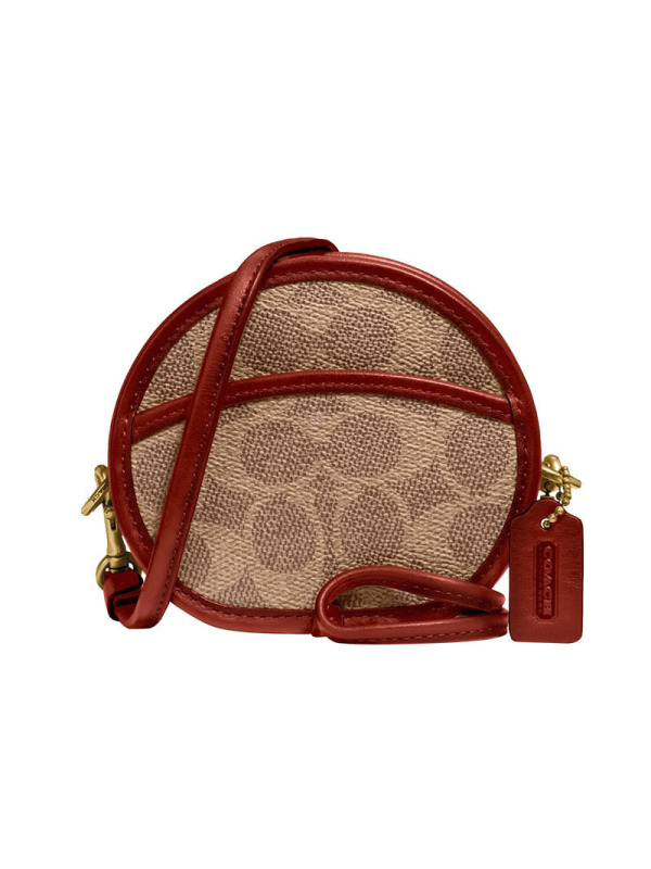 【预定】COACH/蔻驰 圆形斜挎小包 10*10*3cm 10*10*3CM