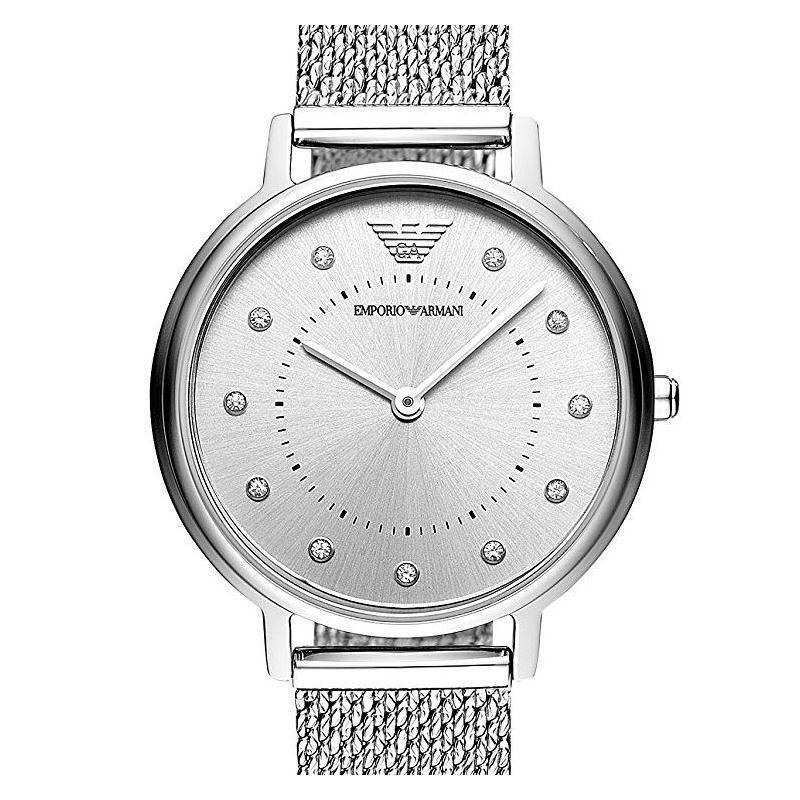 阿玛尼emporioarmani女士手表钢带欧美简约经典时尚休闲石英腕表