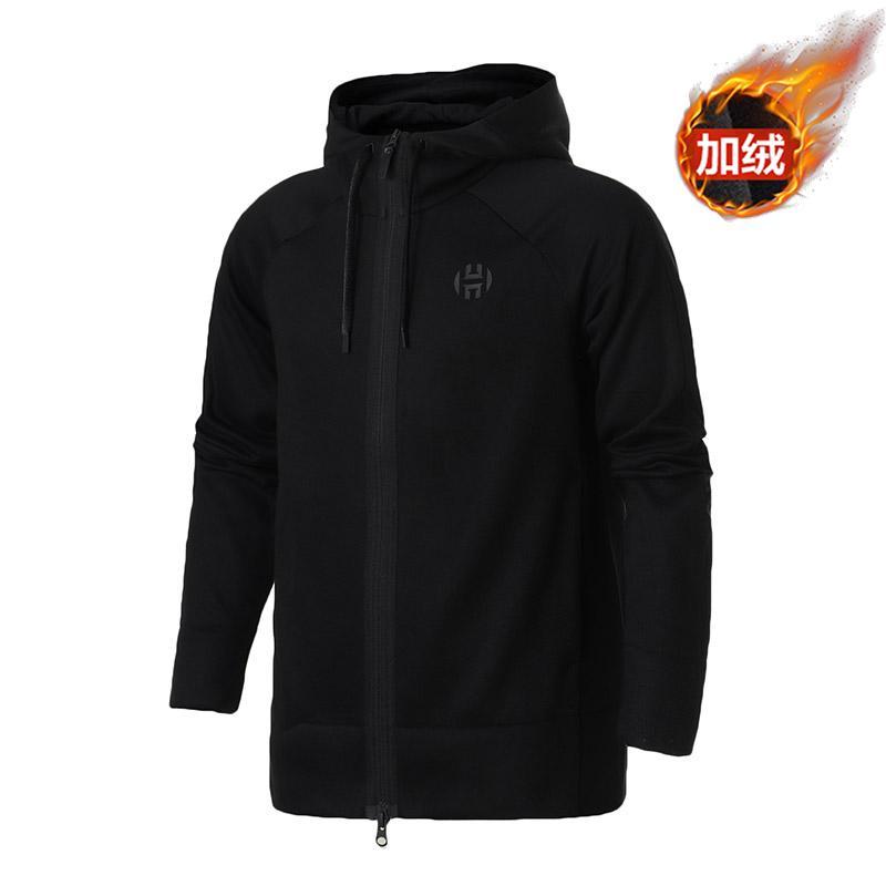 adidas阿迪达斯男夹克外套哈登篮球休闲运动服CW6906 L CW6906黑色
