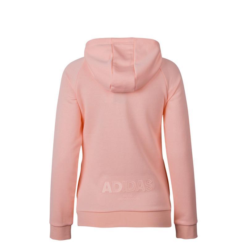 Adidas阿迪达斯秋季女子运动休闲连帽针织夹克外套