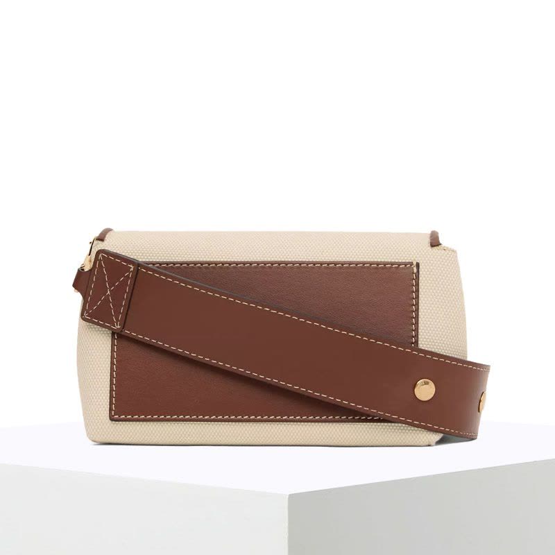 预订 20新款 BURBERRY Horseferry 帆布 斜挎包8026608图片