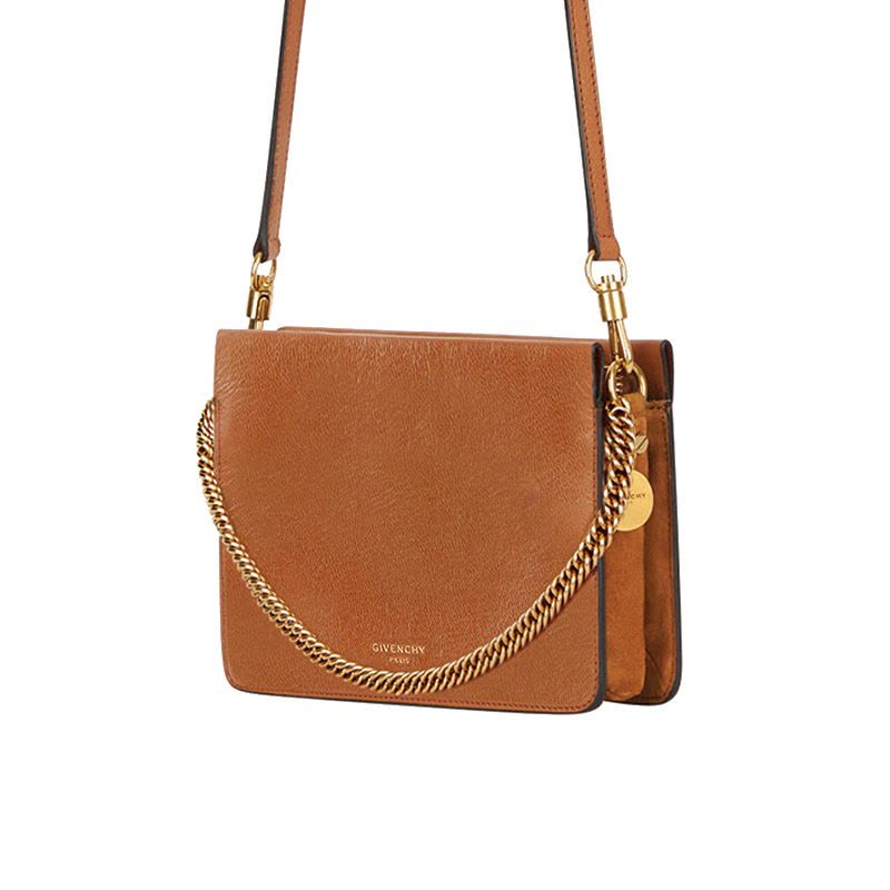 【预售4周左右发货】GIVENCHY/纪梵希 CROSS 3粒面皮革和绒面革包 BB5076B07L图片