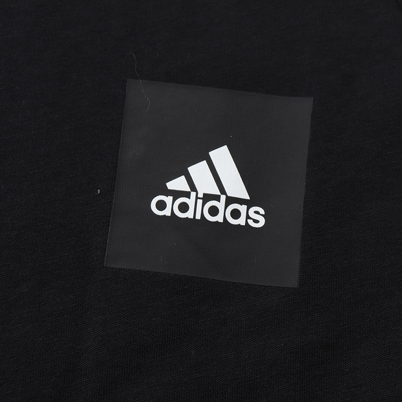 阿迪达斯男服短袖T恤跑步训练休闲运动服FL4003