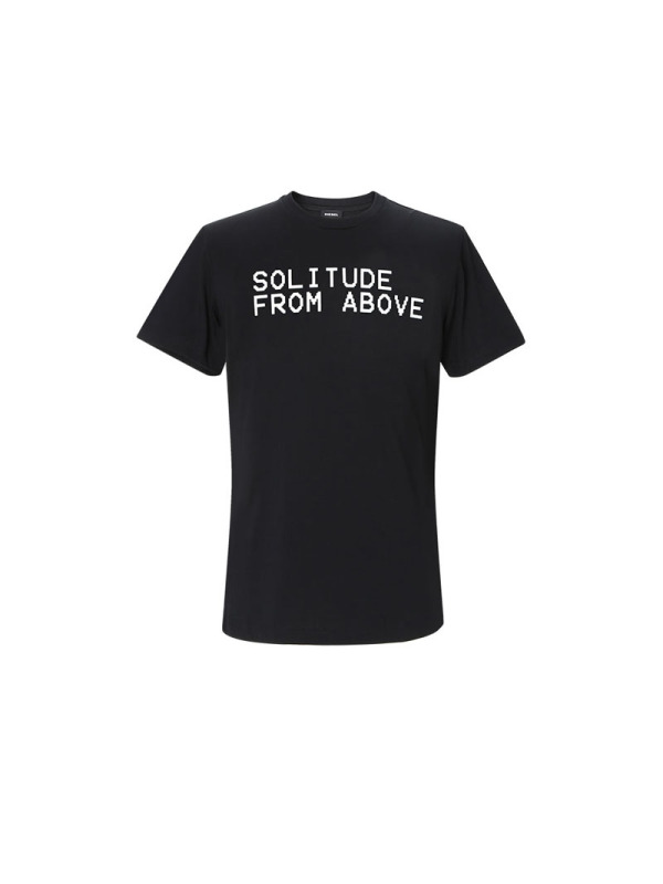 迪赛DIESEL 男士T恤 图型印花棉质00SDP0