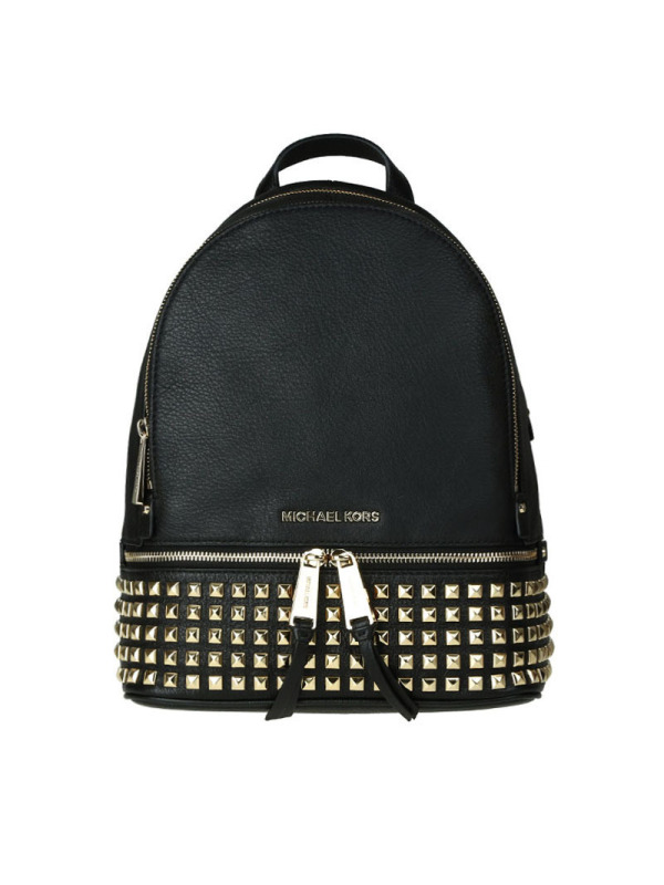 MK Rhea Zip 双肩包 中号 铆钉 30S5GEZB5L