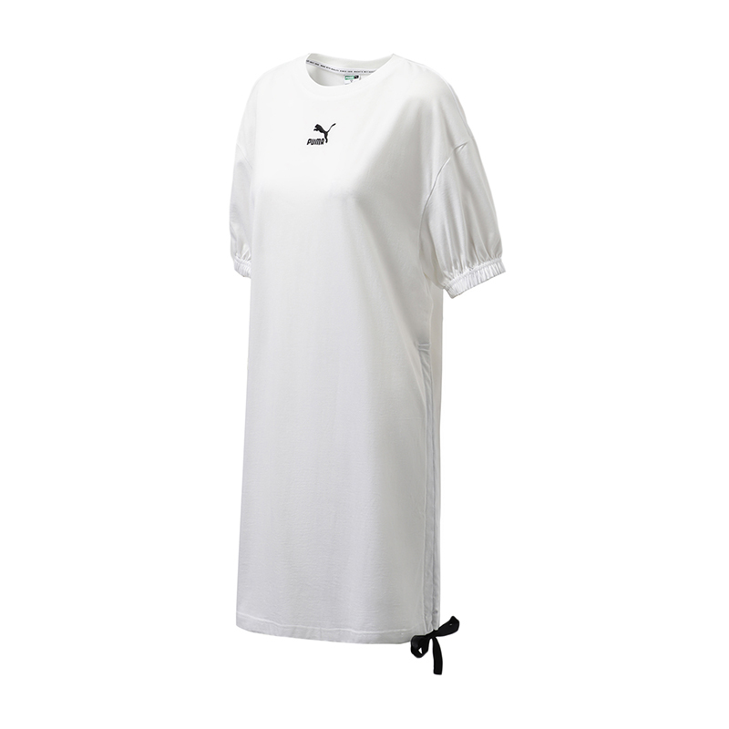 PUMA彪马旗舰女装运动服休闲圆领短袖连衣裙532632