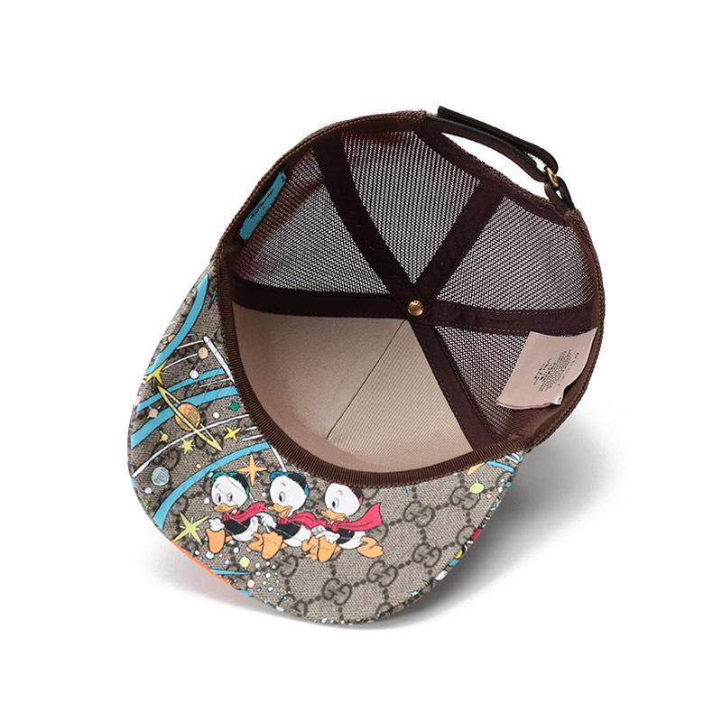 gucci 古驰 男士 disney x gucci系列人造帆布/织物帽子棒球帽鸭舌帽
