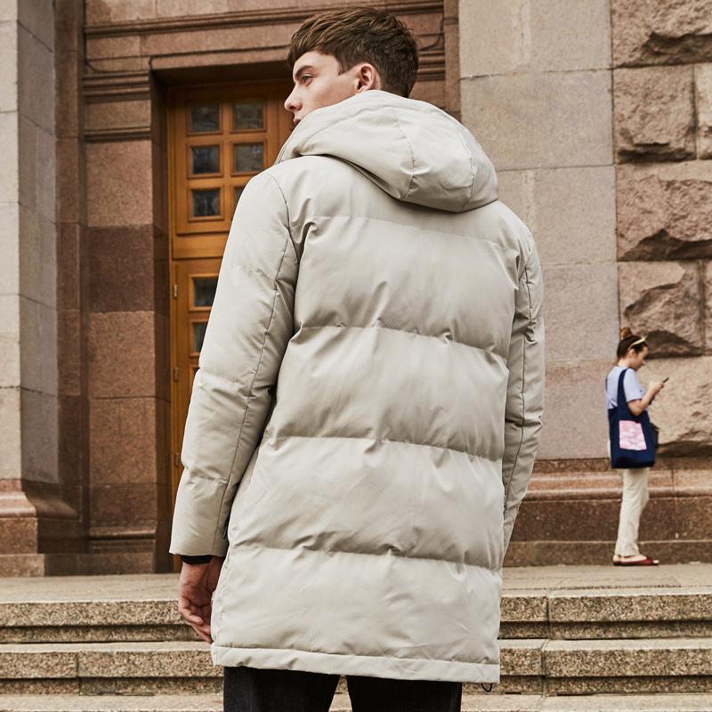 千纸鹤男装棉服外套2019冬季新款韩版潮流休闲保暖棉衣男潮65113