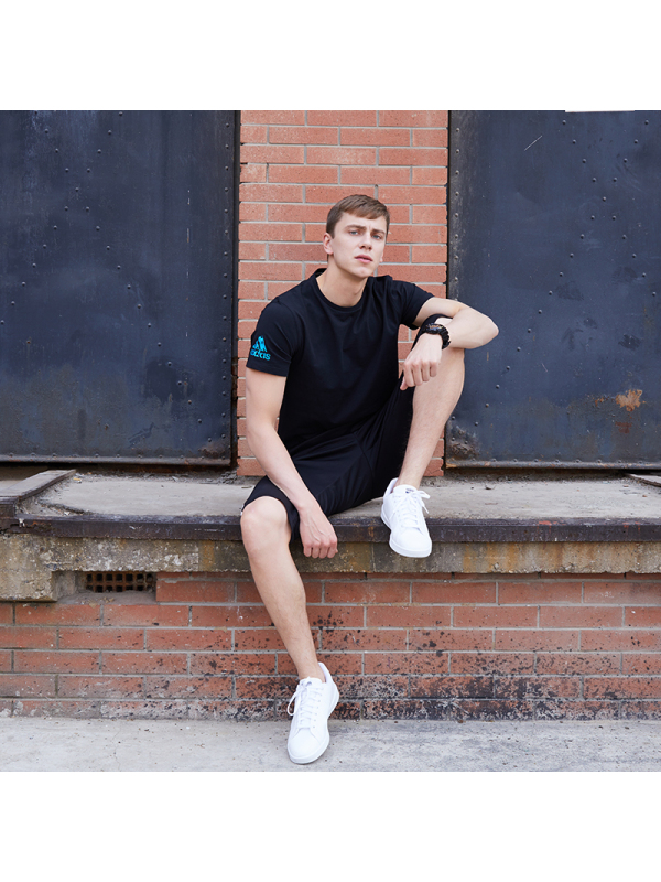 adidas阿迪达斯跆拳道短袖T恤男阿迪宽松大码透气运动T恤