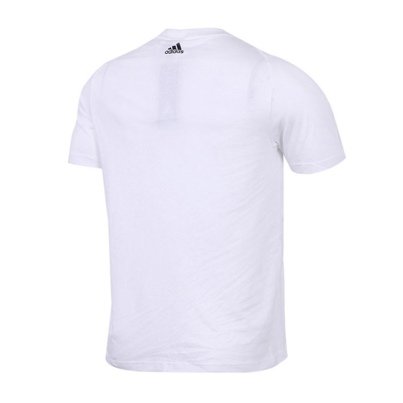 adidas阿迪达斯男子短袖T恤训练跑步休闲运动服B47358. XS B47358白