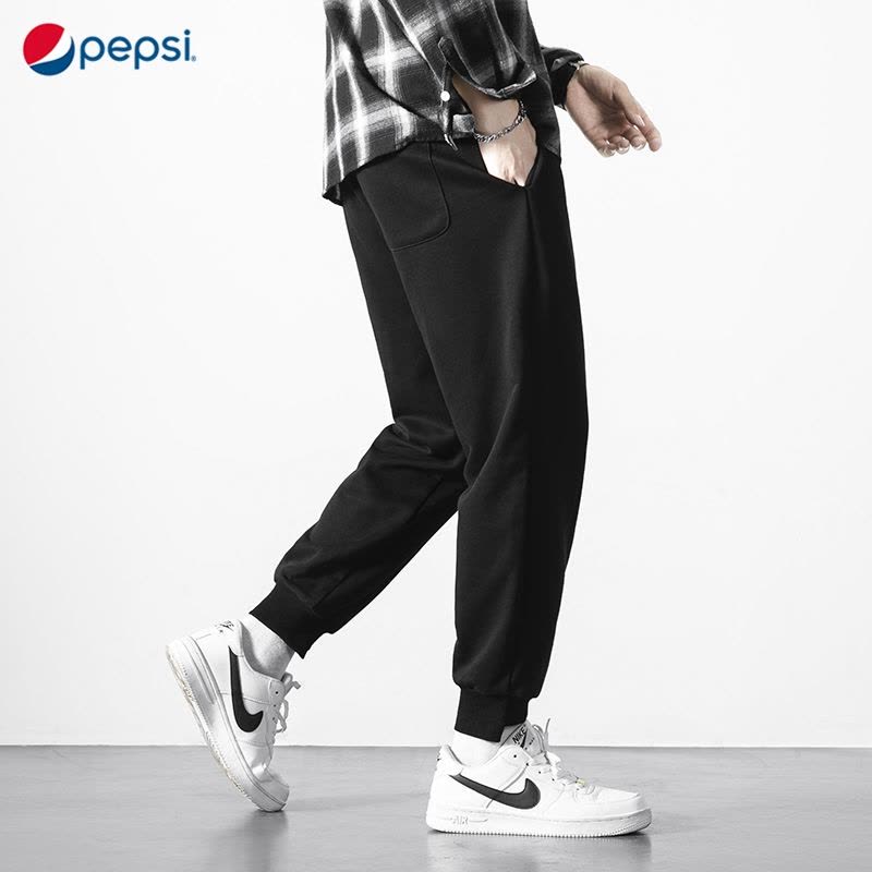 百事(Pepsi)哈伦休闲运动裤宽松潮流百搭情侣卫裤BSK-2205图片