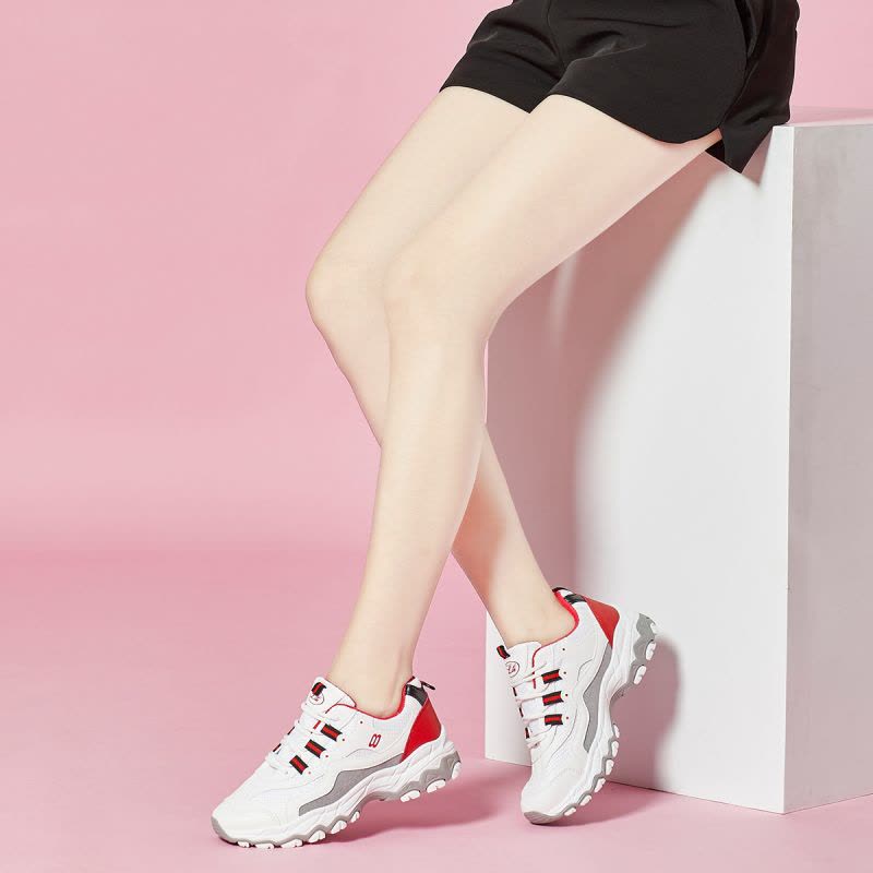 图思龙小白鞋休闲鞋女士休闲鞋小白鞋百搭女款运动鞋女小白鞋女鞋平底深图片