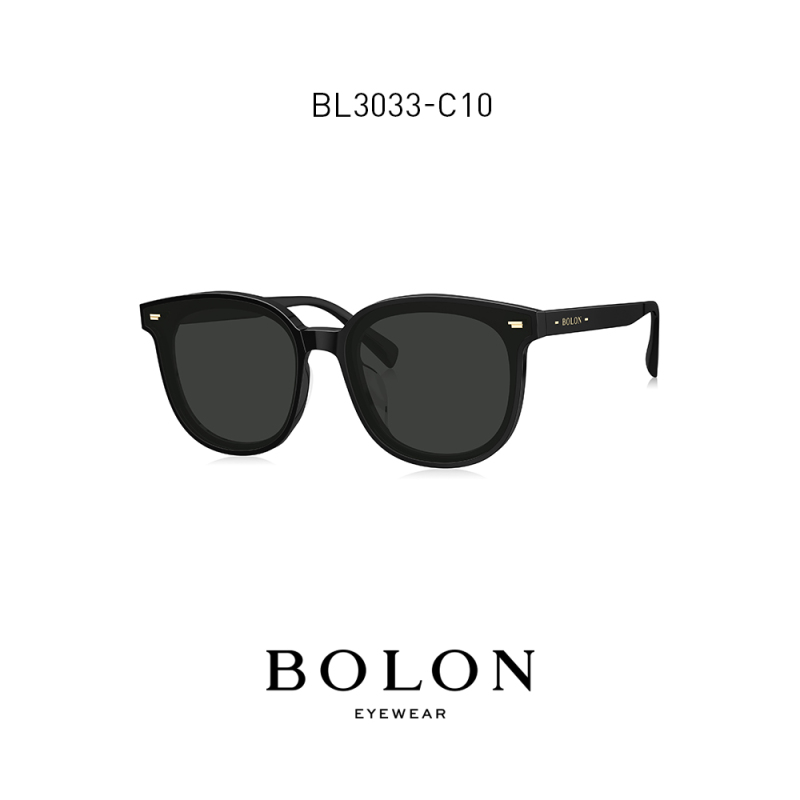 BOLON暴龙眼镜2021板材太阳镜女猫眼韩版大框偏光墨镜BL3033