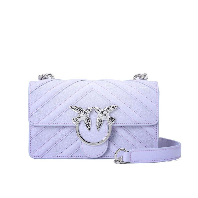 Pinko/品高 LOVE STRIPES BIRDS印花单肩包 迷你 1P21AA图片