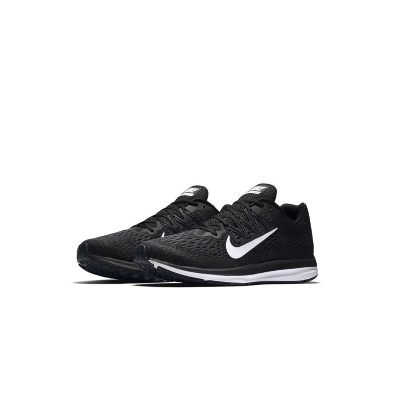 Nike/耐克ZOOMWINFLO5气垫缓震黑白运动跑步鞋-AA7406-001图片
