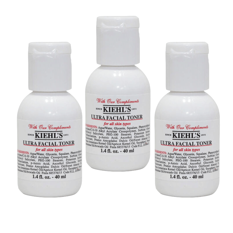 科颜氏 高保湿精华爽肤水 40mL*3图片