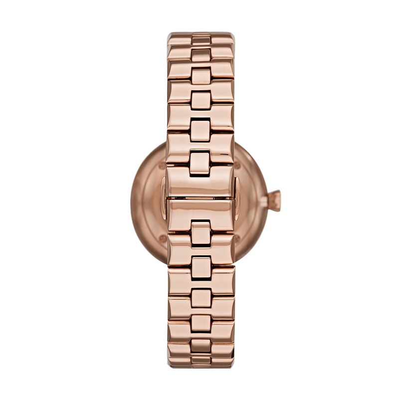 阿玛尼(EMPORIO ARMANI)手表女ins风小表盘腕表 时尚简约女生手表