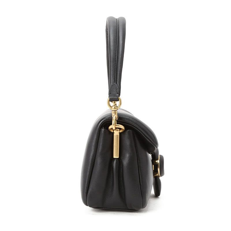 预订 COACH 蔻驰 TABBY C扣 光面皮 通勤肩背包C0772图片