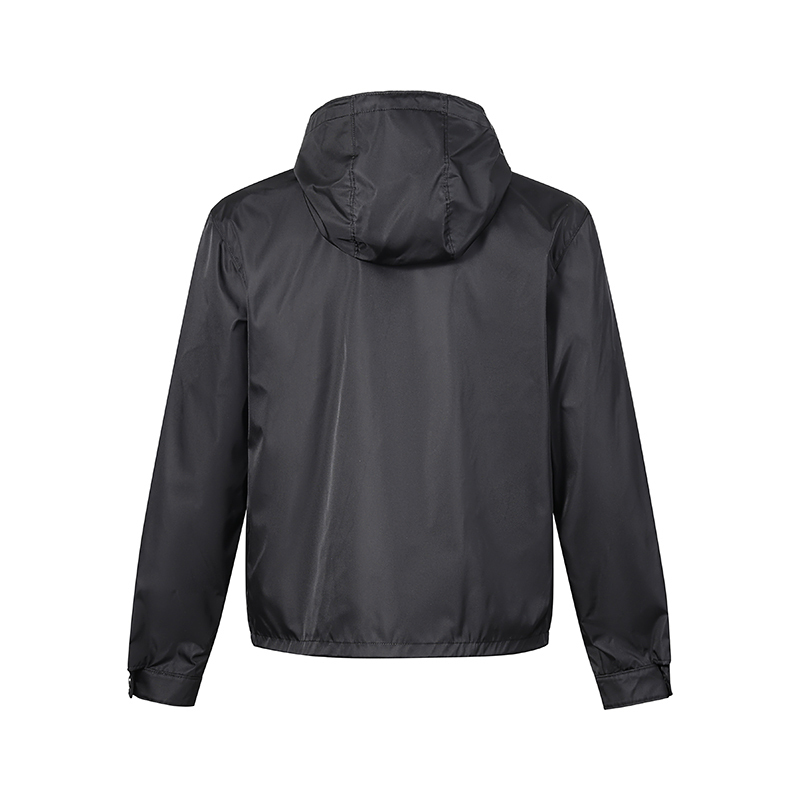 普拉达prada男士renylon连帽拉链夹克上衣外套sgb6851wq8s211