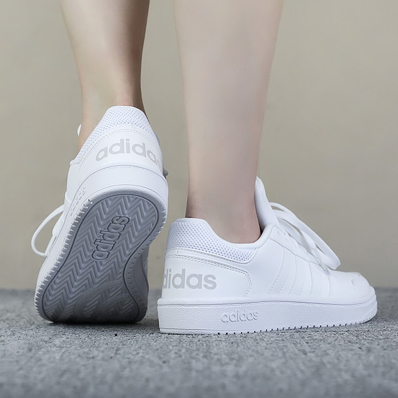 adidas/阿迪达斯女鞋板鞋女 2019新款正品neo透气休闲鞋子小白鞋 b420