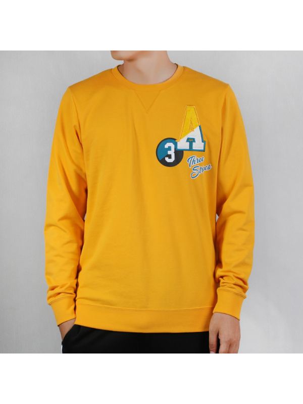 Adidas阿迪达斯2020圆领卫衣男装新款运动服宽松套头衫EI4761