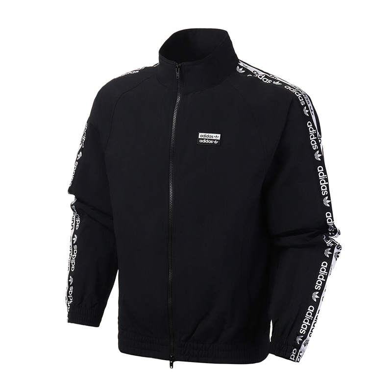 adidas阿迪达斯三叶草男装运动服休闲串标梭织夹克外套FL1763