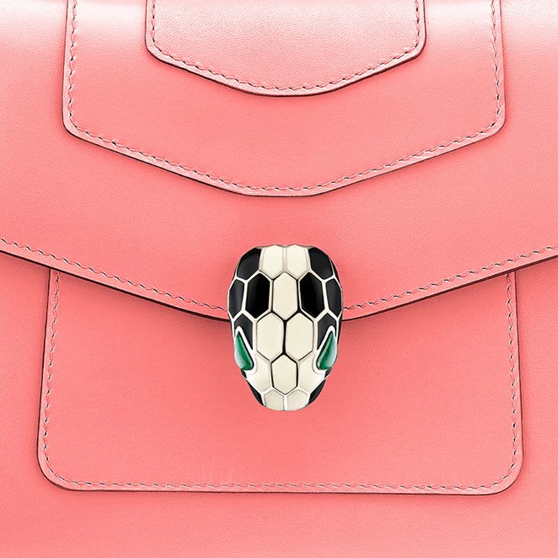 【预定】BVLGARI宝格丽 SERPENTI FOREVER 经典蛇头单肩包18*15*9.5CM图片