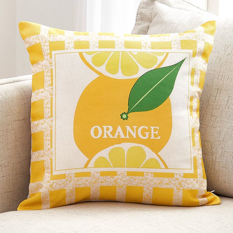 Ceba加厚亚麻布艺抱枕客厅大号靠垫沙发办公室床头靠枕腰枕简约靠背套图片