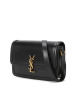 预售 圣罗兰YSL SOLFERINO 口盖包中号 字母LOGO光面皮 女士单肩包 634305金扣