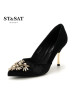 St&Sat/星期六商场同款尖头高跟女单鞋SS81111132