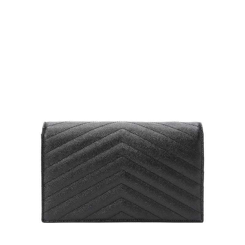 预售 SAINT LAURENT（YSL）MONOGRAM 信封包 单肩斜跨链条包 393953 牛皮革图片