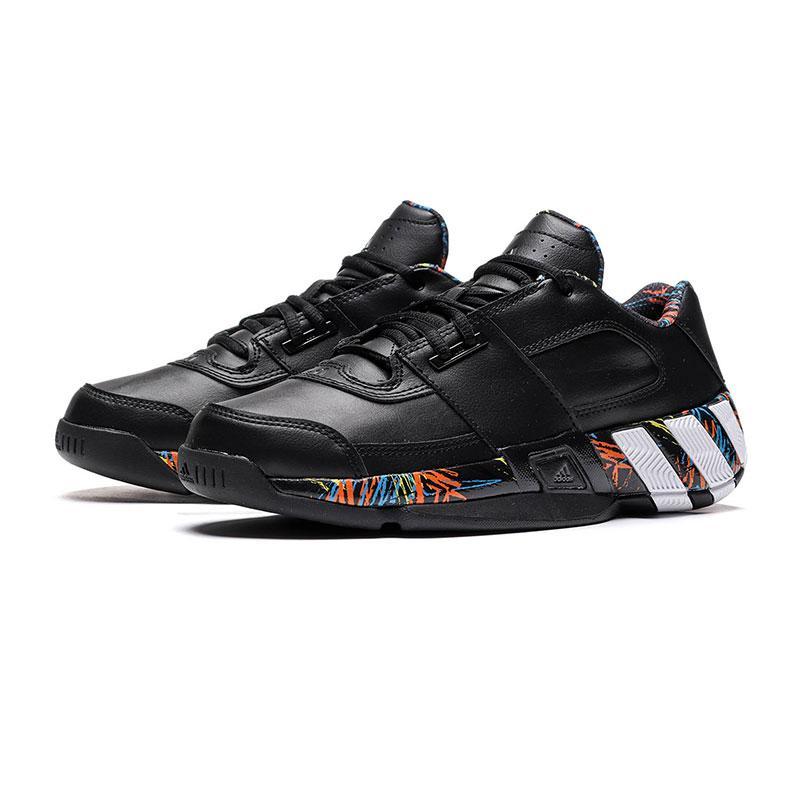 adidas男鞋篮球鞋实战训练运动鞋 G54681 G54681黑色