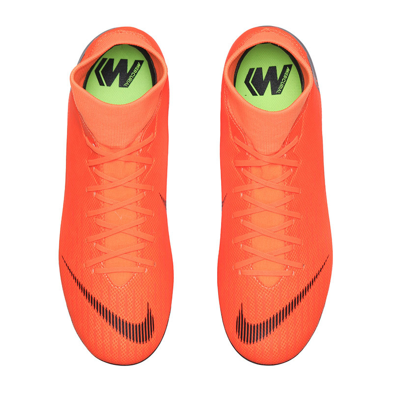 NIKE耐克男足球鞋刺客AG短钉足球训练鞋 AH7362 AO8997-810荷兰橙+白+荷兰橙+荧光黄 40.5码
