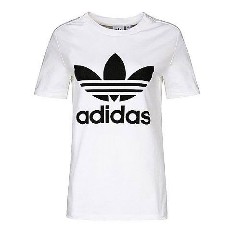 adidas Originals阿迪三叶2018女子TREFOIL TEE短袖T恤CV9889图片